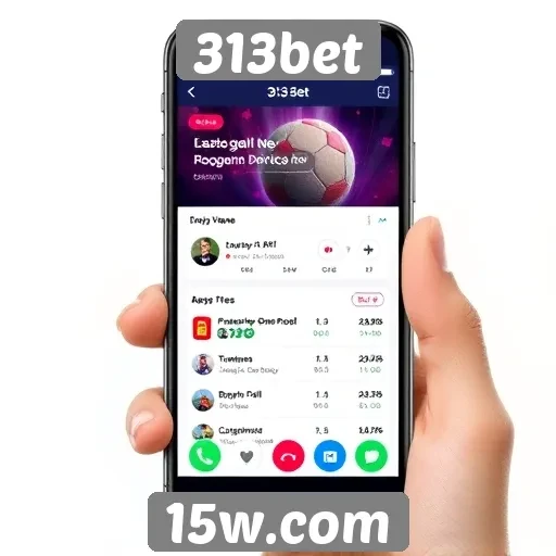 Plataforma mobile do 313bet é otimizada para usuários